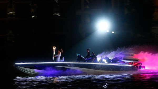Beckhamspeedboat