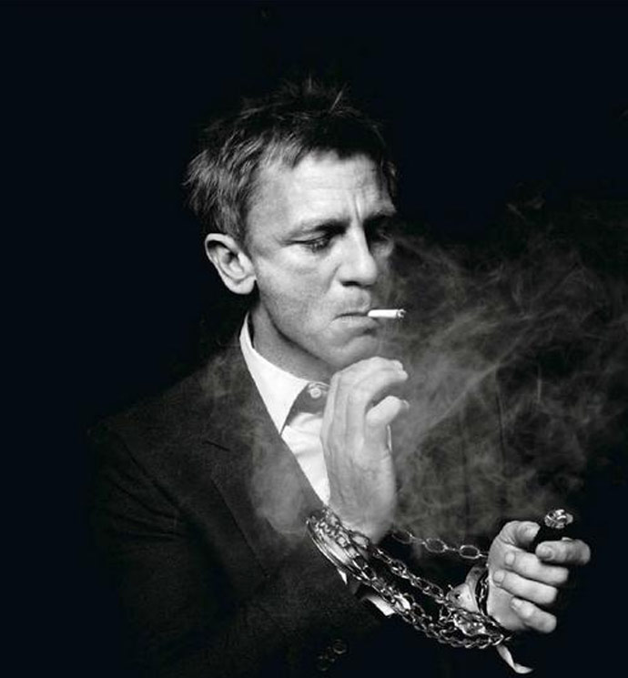 Why Women Love Alpha Males James Bond smoking Why Women Love Alpha Males